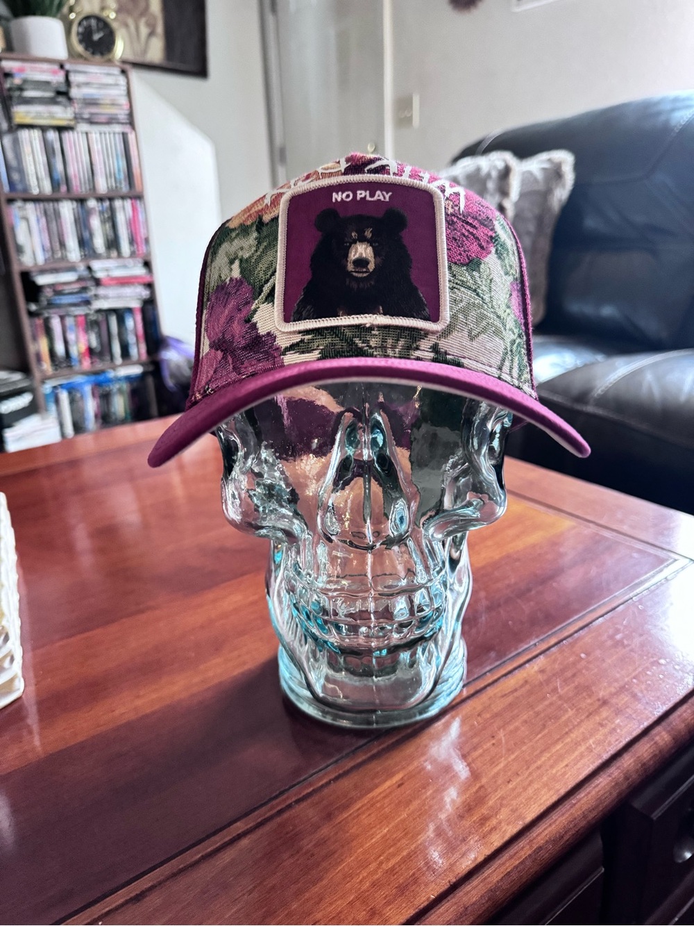 Goorin Bros. "DULL BOI" All Work, No Play. REDRUM Trucker Hat Mesh SnapBack